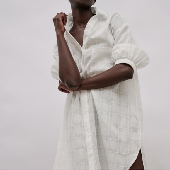 NWT • ZARA • STRIPED OVERSIZED BLOUSE • M - Picture 3 of 16